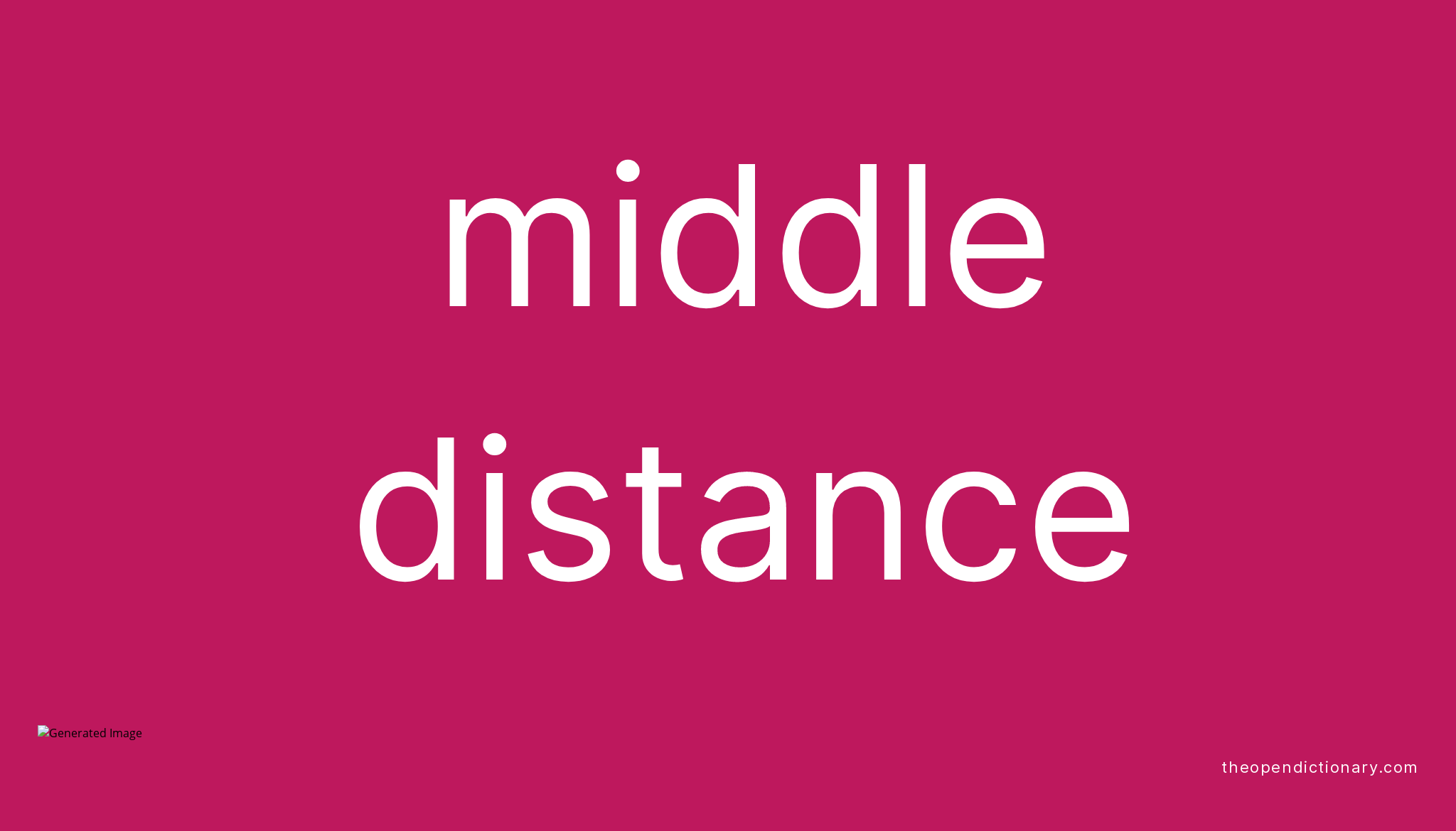 middle-distance-meaning-of-middle-distance-definition-of-middle